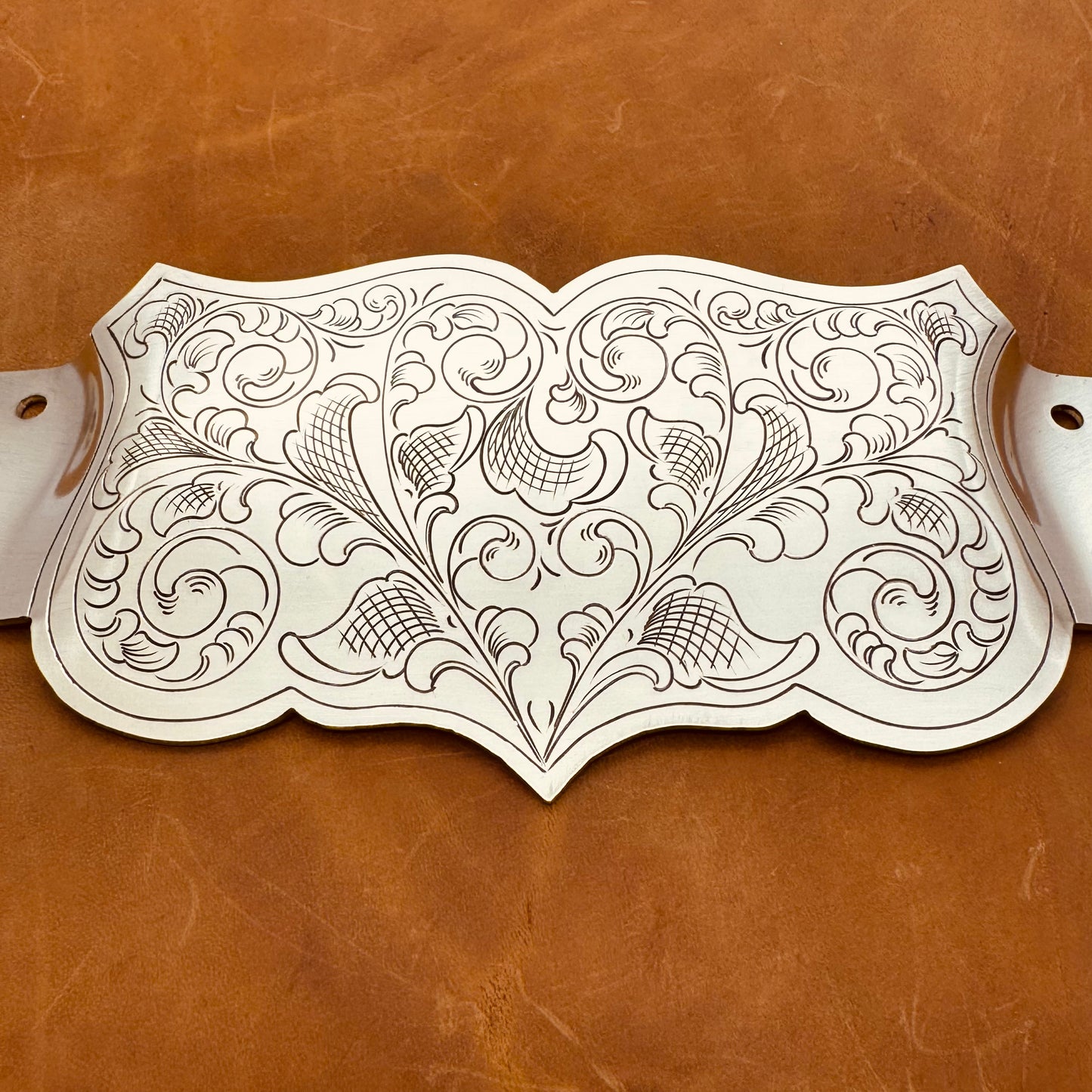 Hand Engraved Small Axe Mount