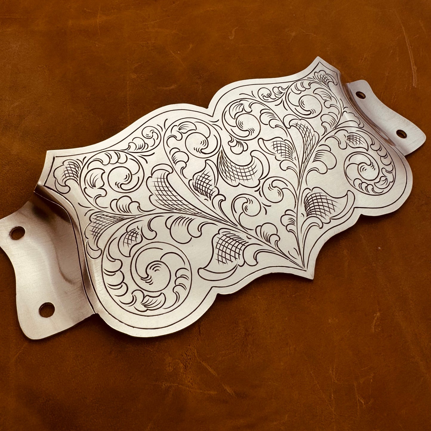 Hand Engraved Small Axe Mount