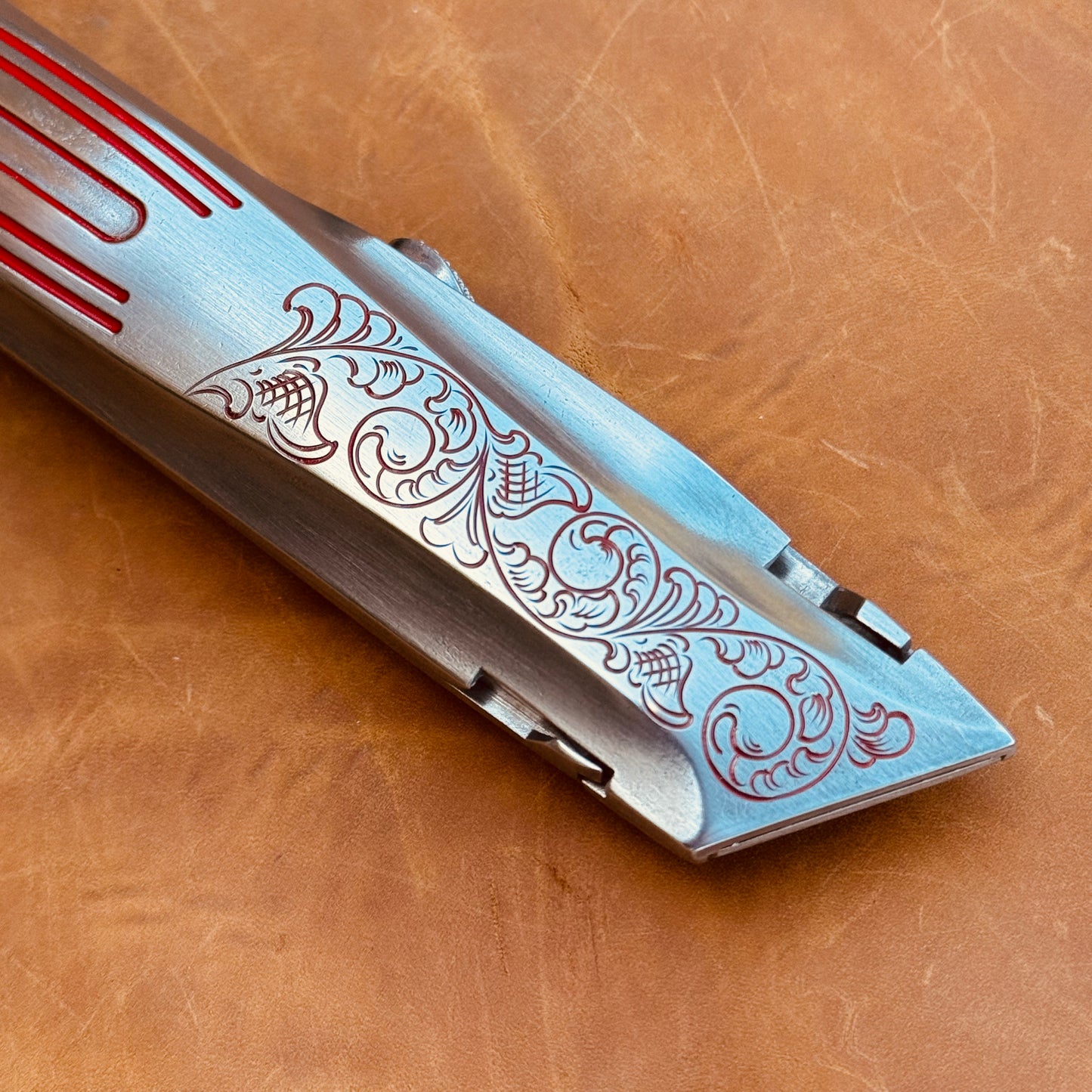 Hand Engraved General (retractable) Utility Knife