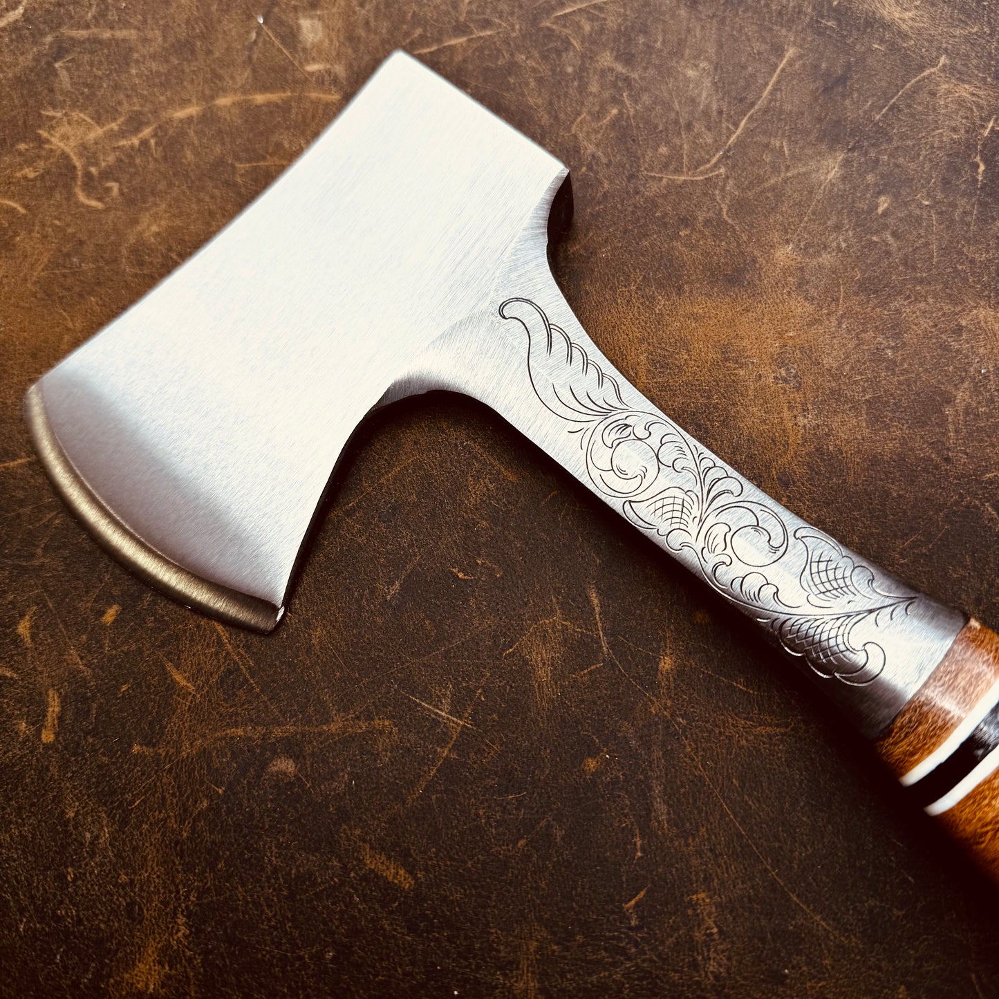 Hand Engraved Estwing Sportsman’s axe