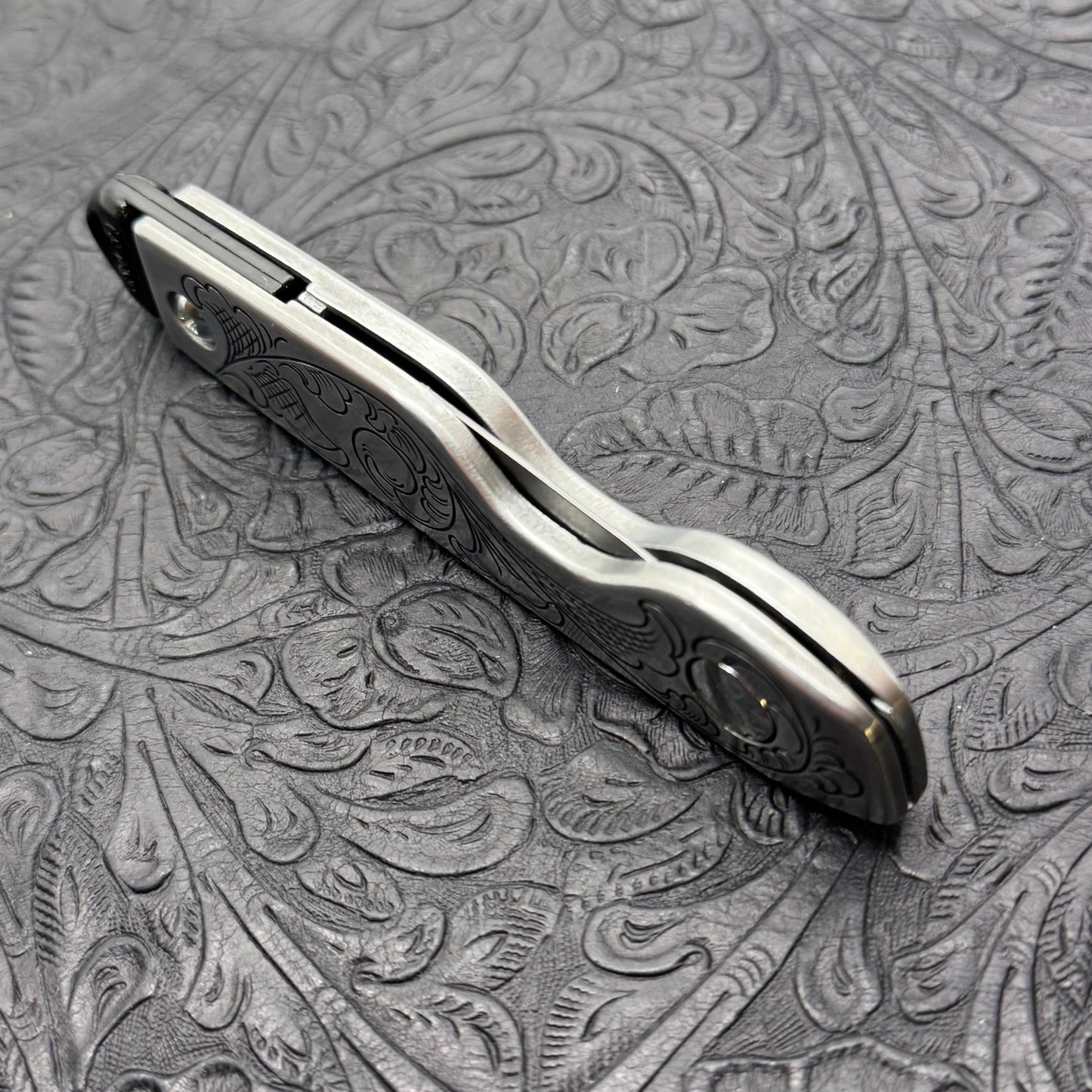 Hand Engraved Stanley 10-598 (folding blade) Utility Knife