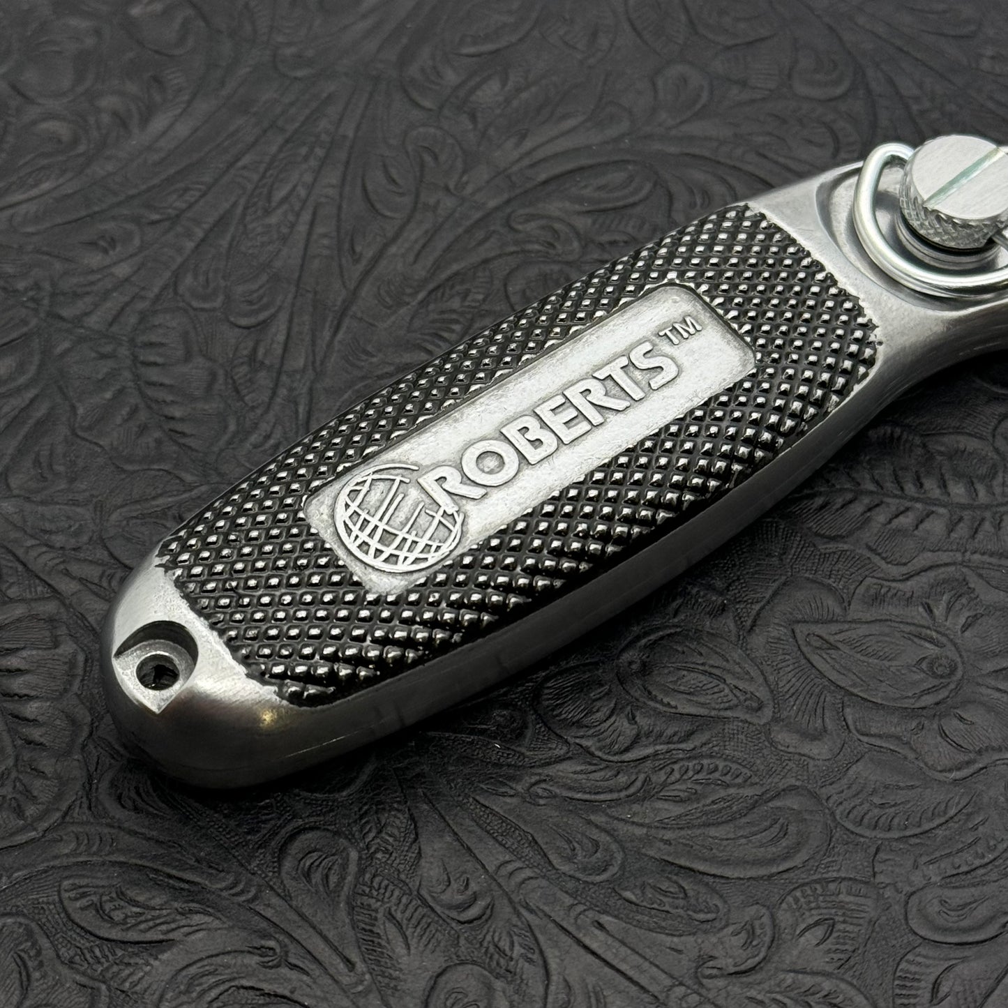 Hand Engraved Roberts Carpet Knife