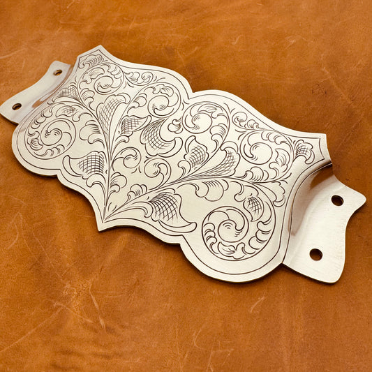 Hand Engraved Small Axe Mount